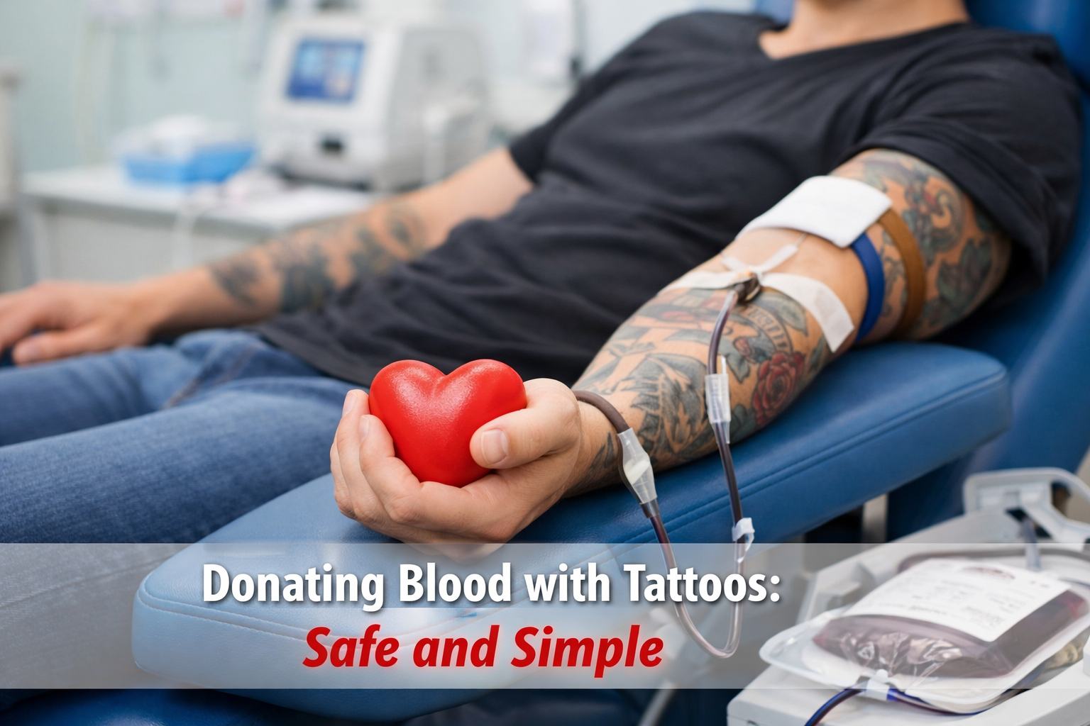 Can You Donate Blood with Tattoos