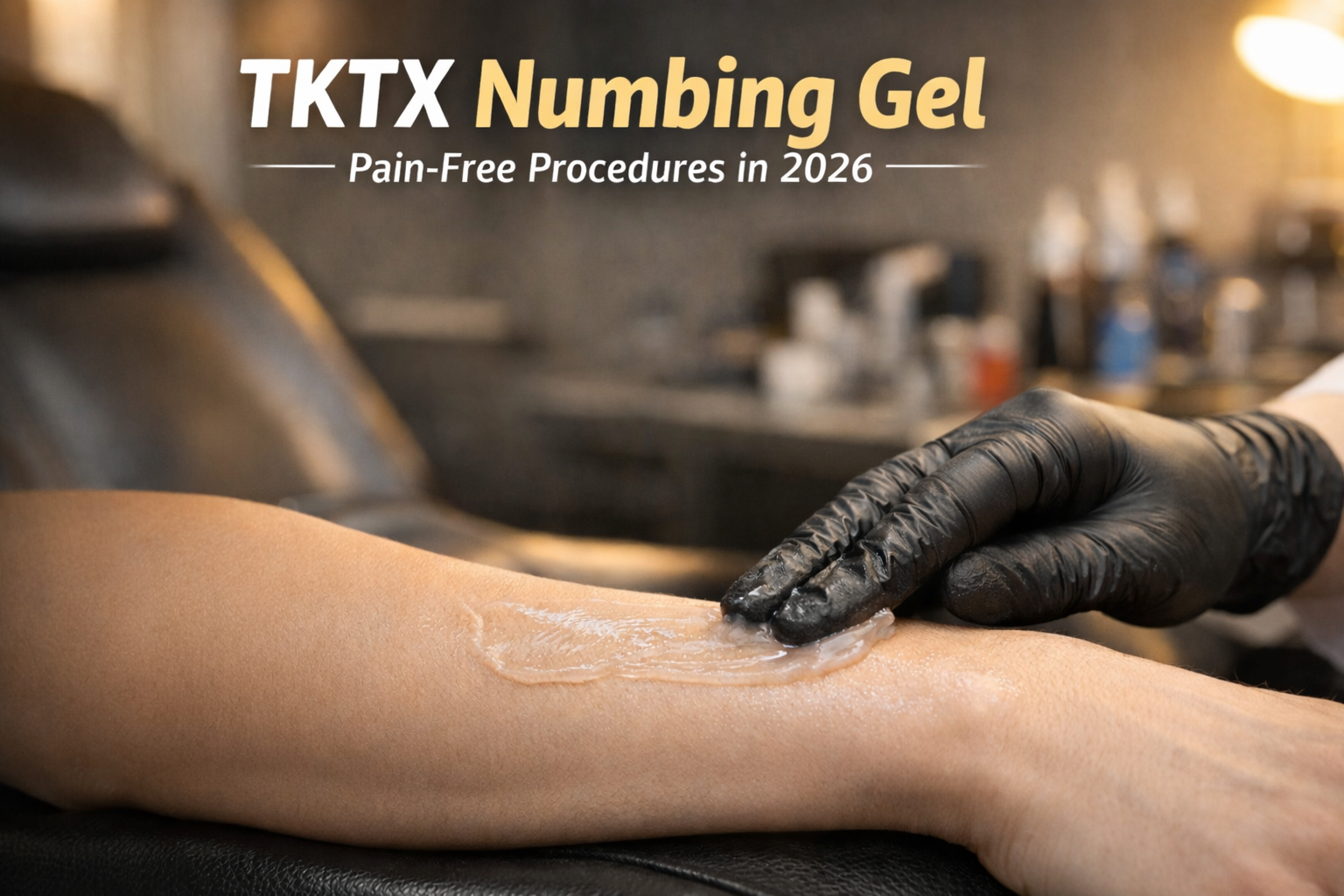 How to use TKTX numbing gel